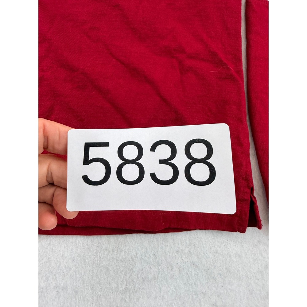 Red Oak Florida State Seminoles V-Neck Colorblock Long Sleeve Shirt Red Gray S - Picture 12 of 12